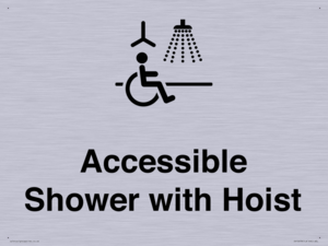 Accessible Shower with Hoist